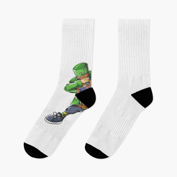 Item preview, St Patrick's Day Dabbing Leprechaun American Flag Face Mask designed and sold by Laura Beier.