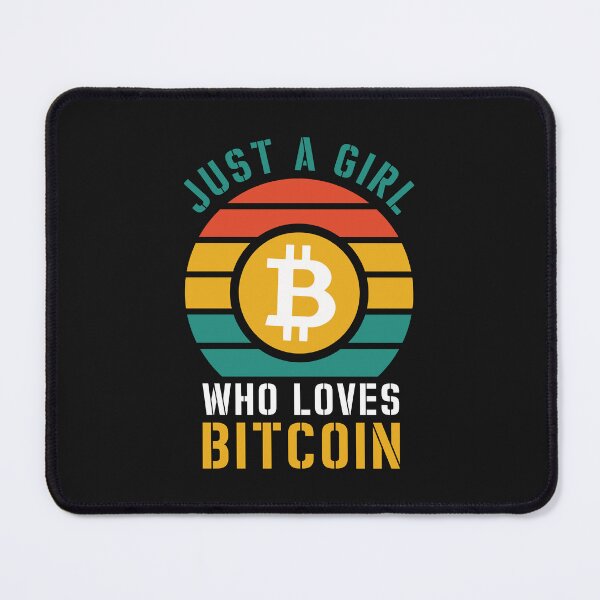 Item preview, Bitcoin News Just A Girl Who Loves Bitcoin designed and sold by skeierleber4327.