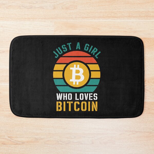 Item preview, Bitcoin News Just A Girl Who Loves Bitcoin designed and sold by skeierleber4327.