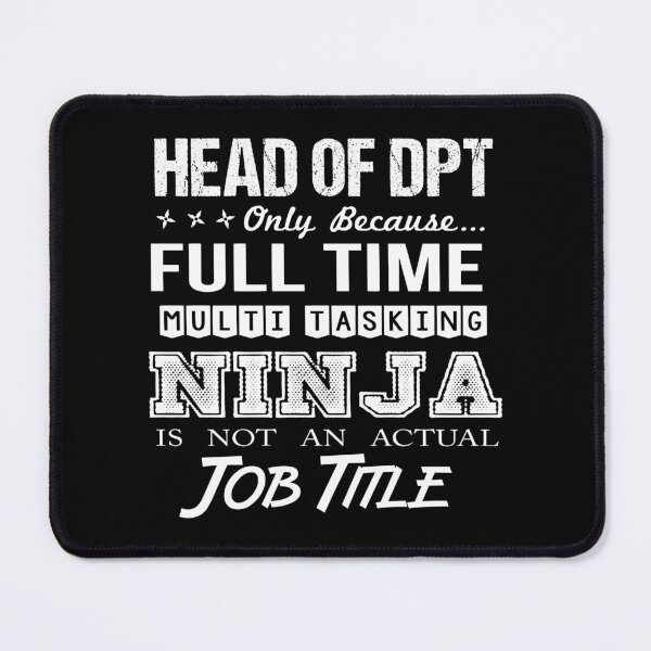 Item preview, Head Of Dpt T Shirt - Ninja Job Gift Item Tee designed and sold by ritterdick.