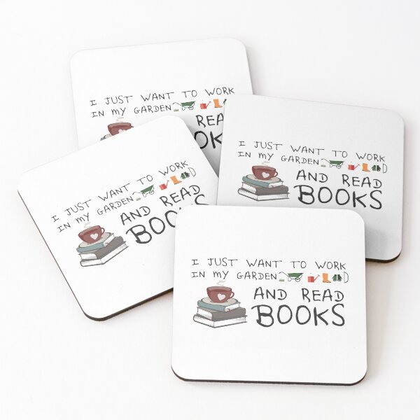 Item preview, I Just Want To Work In My Garden And Read Books designed and sold by DuShui.