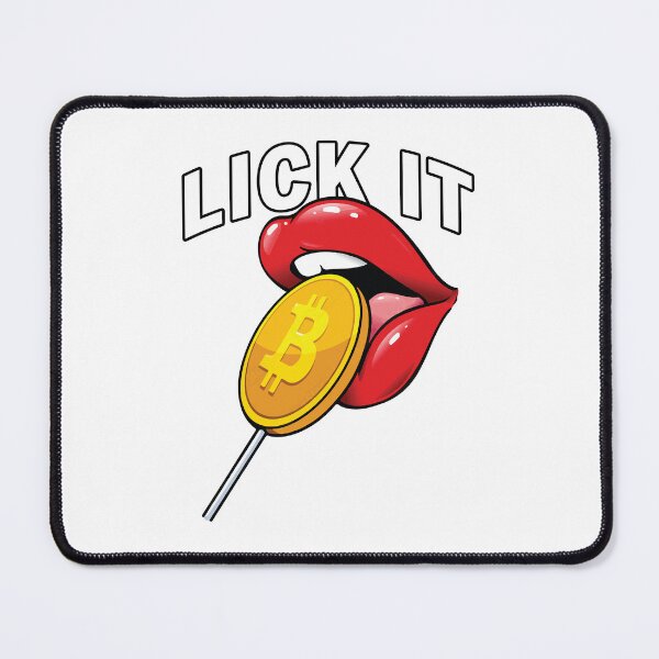 Item preview, Bitcoin Cryptocurrency Lick It designed and sold by skeierleber4327.