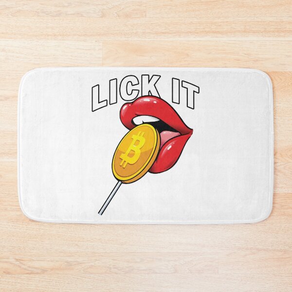 Item preview, Bitcoin Cryptocurrency Lick It designed and sold by skeierleber4327.