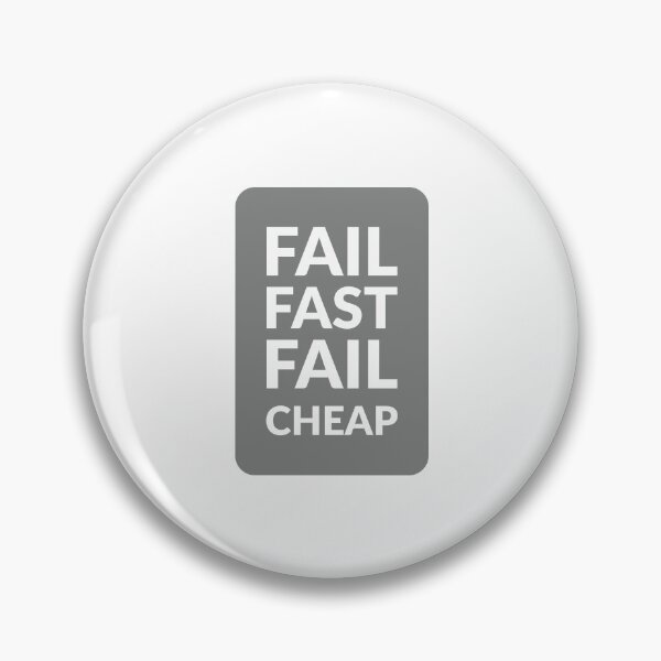 Item preview, Fail fast fail cheap designed and sold by UXUI-LAB.