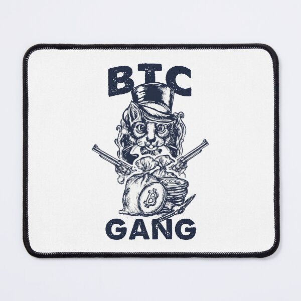Item preview, Cryptocurrency News Bitcoin Cat Gang designed and sold by skeierleber4327.