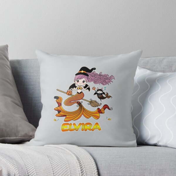 Item preview, Elvira Name Label - Elvira Halloween Beautiful Mermaid designed and sold by CallumHowells.