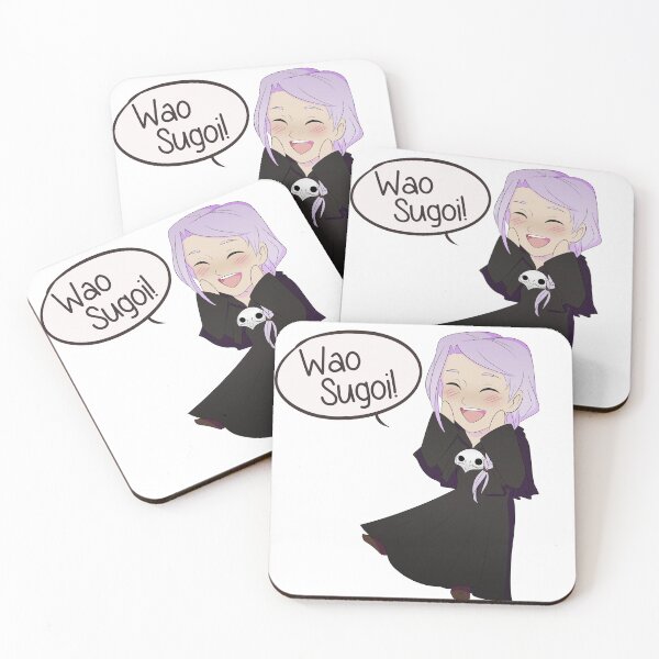 Item preview, "Wao Sugoi!" Hythlodaeus Sticker designed and sold by corbeaudelys.