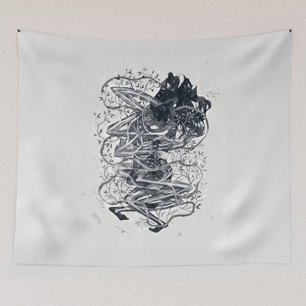Item preview, Floral lovers Valentine hugs and kisses designed and sold by ConsciouStudio.