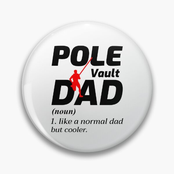 Artikelvorschau, Stabhochsprung Voltigierer Vaulting Papa Vatertag entworfen und verkauft von TastefulTees.