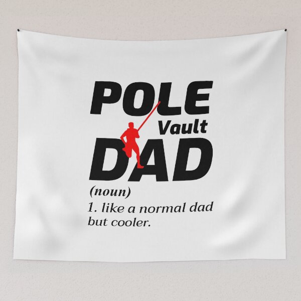 Item preview, Pole Vault Vaulter Vaulting Dad Fathers day designed and sold by TastefulTees.