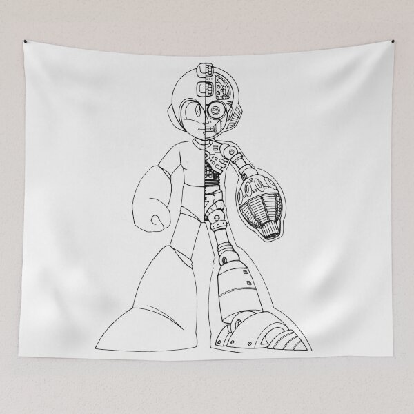 Item preview, Mega Man 8 skeleton designed and sold by infiniterivals.