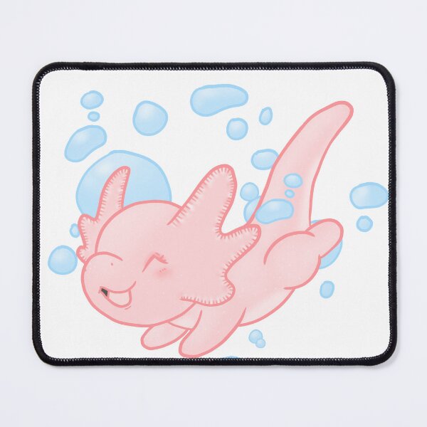 Item preview, Pink Axolotl Daemon designed and sold by Sarah Reed.