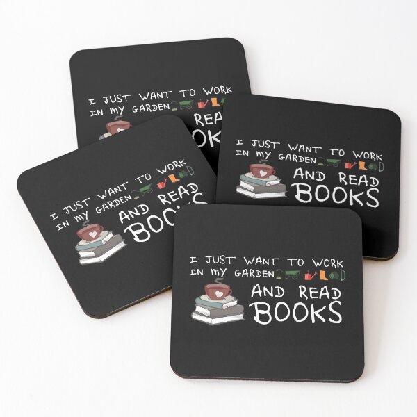 Item preview, I Just Want To Work In My Garden And Read Books designed and sold by DuShui.