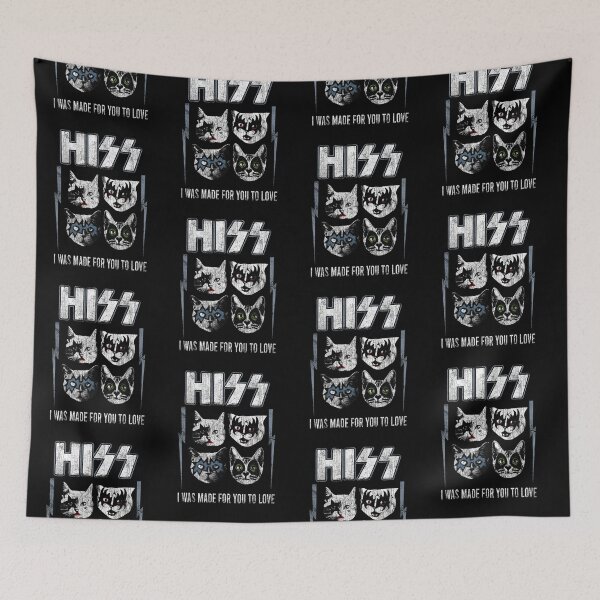 Item preview, Hiss rock cats rock designed and sold by Wendiart.