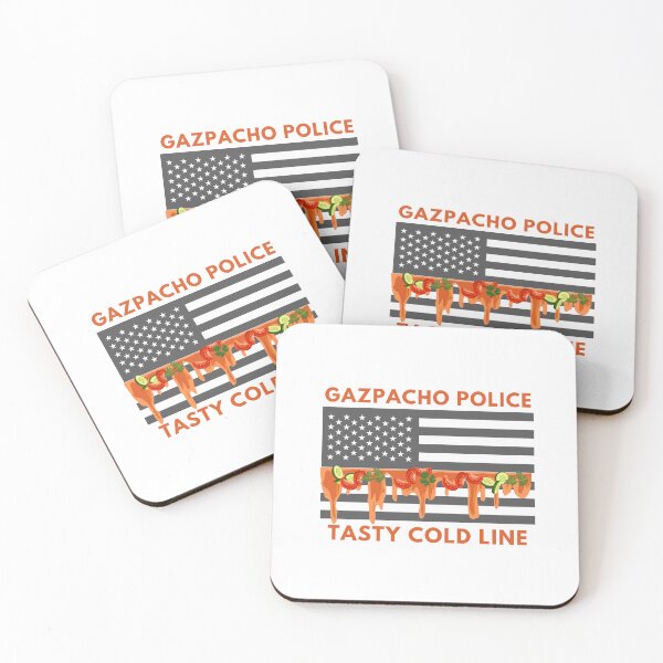 Item preview, Gazpacho Police: Tasty Cold Line designed and sold by CheekyGrace.