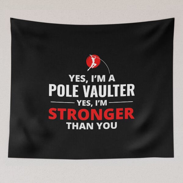 Item preview, Pole Vault Vaulting Jumping High Jump Athletics designed and sold by TastefulTees.
