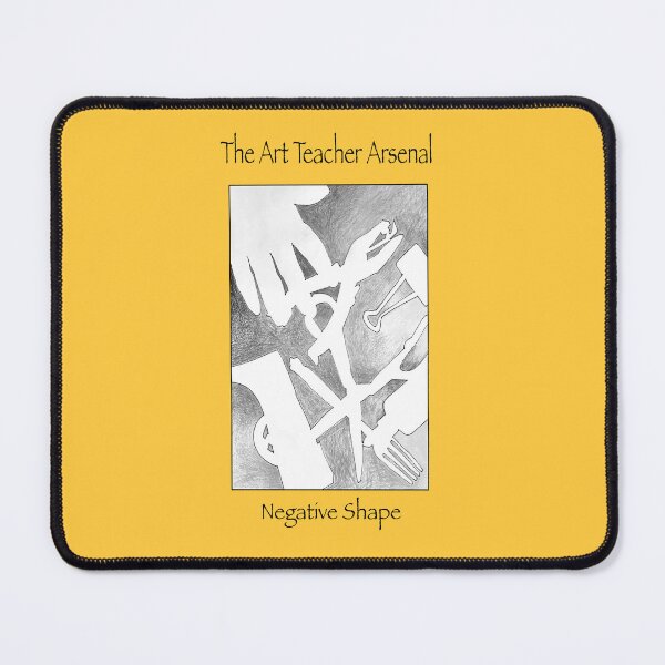 Item preview, Art Teacher Arsenal/ Negative Shape designed and sold by Karen Eutemey.