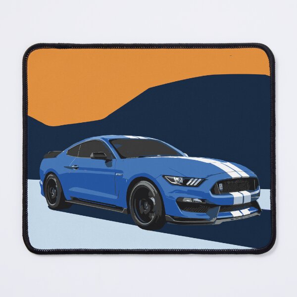 Item preview, s550 ART Grabber Blue Mustang GT 5.0L V8 usa GT350 Shelby print designed and sold by cowtownCOWBOY.