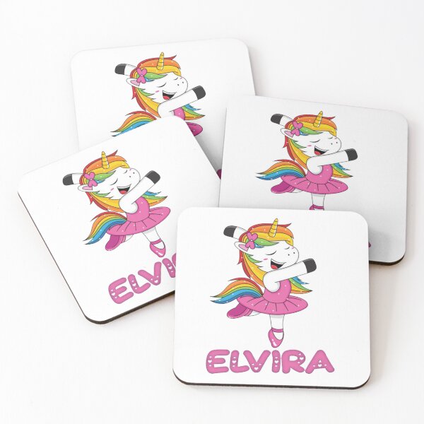 Item preview, Elvira Pink Elvira The Dancing Unicorn designed and sold by CallumHowells.