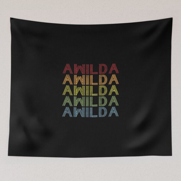 Item preview, Awilda Name T Shirt - Awilda Vintage Retro Awilda Name Gift Item Tee designed and sold by oslandefren.