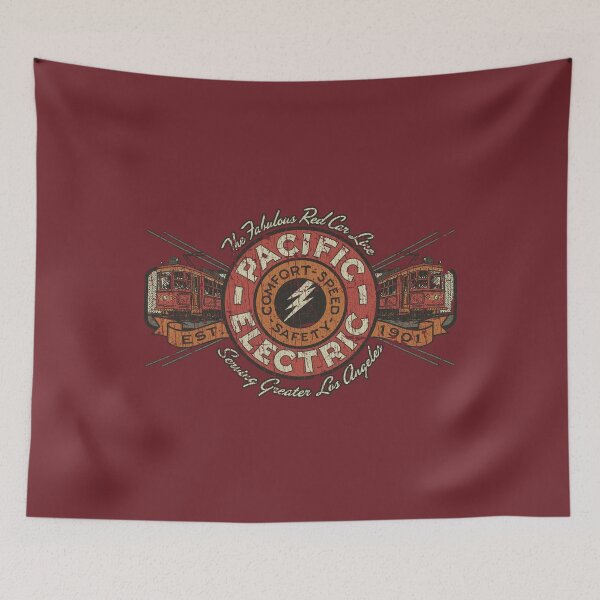 Item preview, Pacific Electric Red Car Line 1901  designed and sold by AstroZombie6669.
