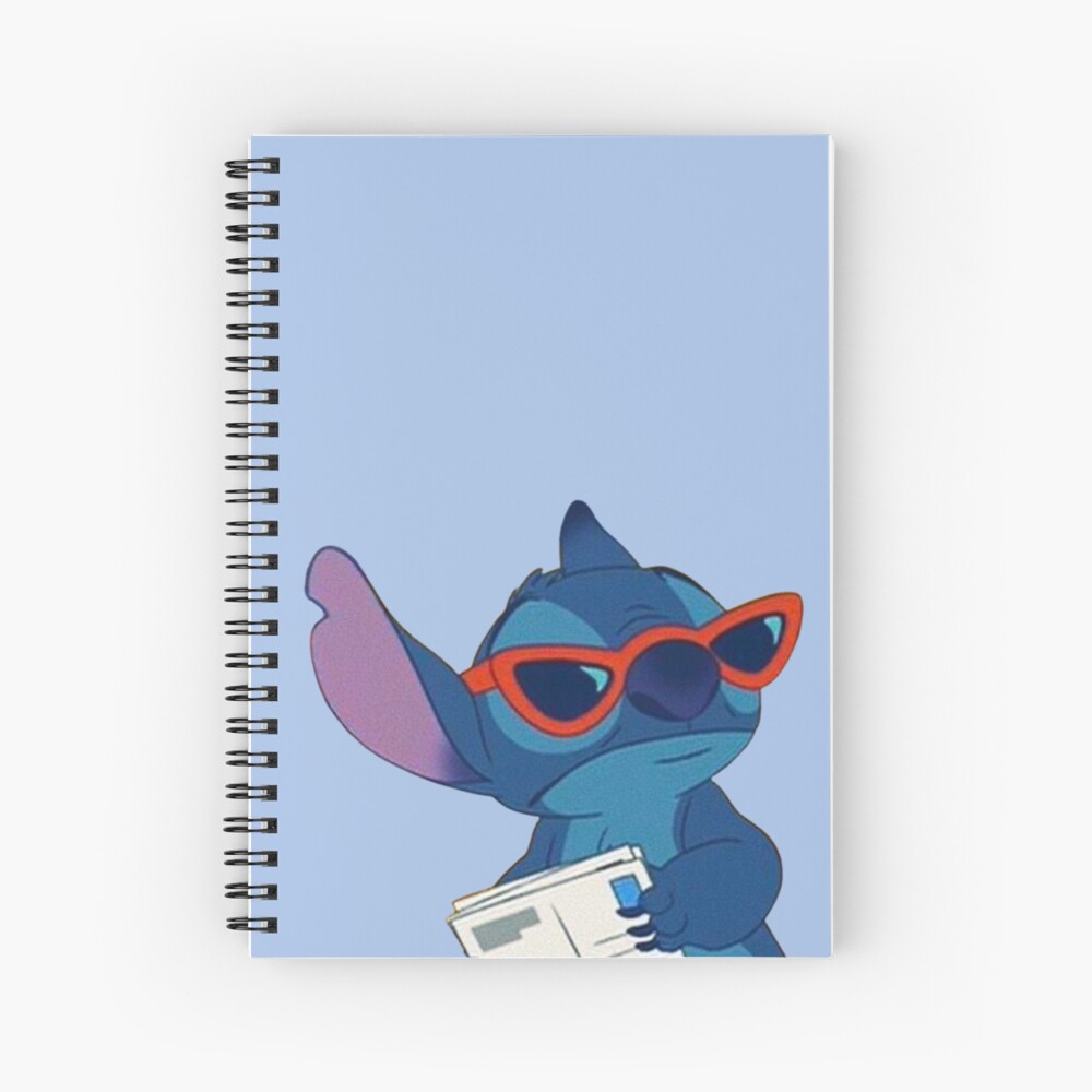 Vista previa del artículo con la obra «Cuaderno de espiral», diseñado y vendido por BeauBeauxox.