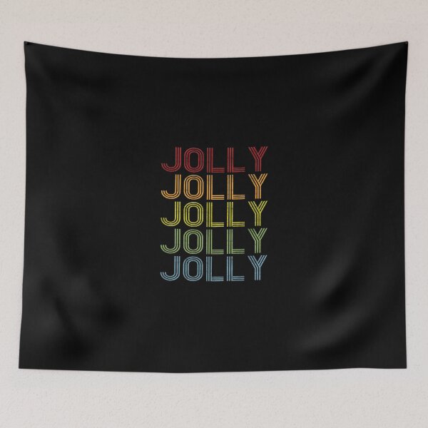 Item preview, Jolly Name T Shirt - Jolly Vintage Retro Jolly Name Gift Item Tee designed and sold by chezeva.
