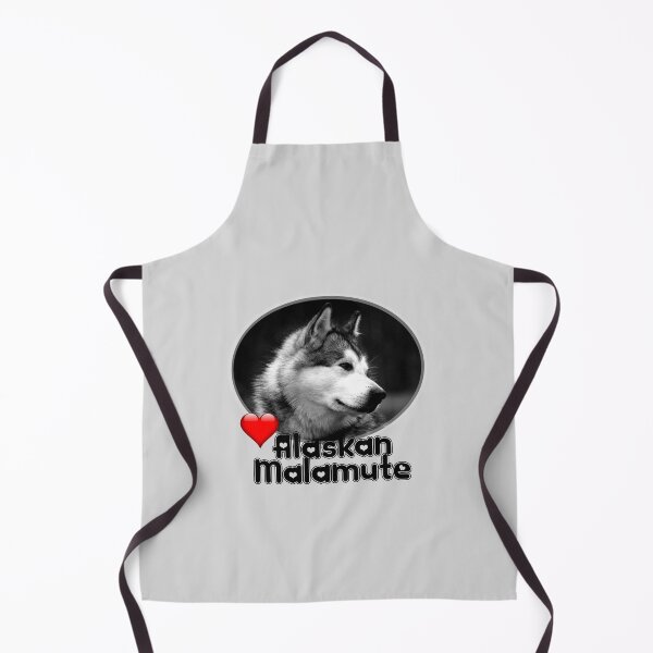 Item preview, Alaskan Malamute - Love Heart designed and sold by S Quinn.