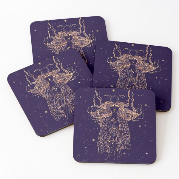 Item preview, Beauty of goddess magic artwork illustrations  designed and sold by Bkstores.