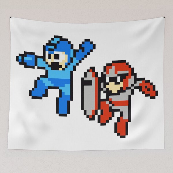 Item preview, Mega Man and Proto Man designed and sold by infiniterivals.