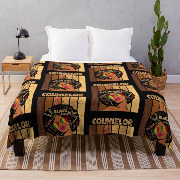 Item preview, Counselor Afro African American Women Black History Month designed and sold by Wendiart.
