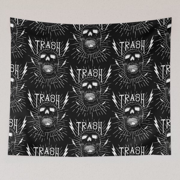Item preview, TRASH - white designed and sold by theragingchimp.