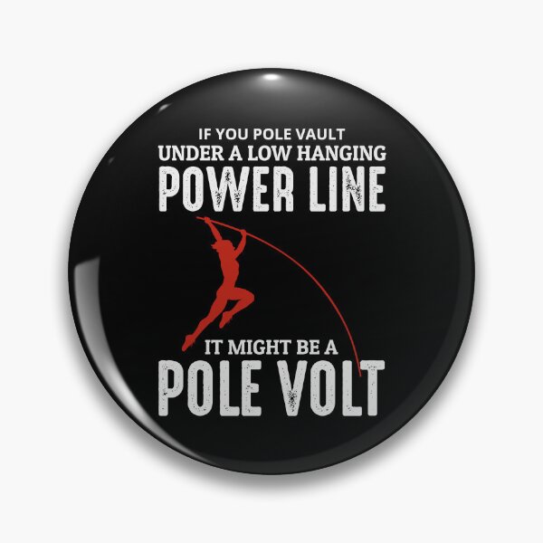 Item preview, Pole Vault Vaulting Electrical Electrician Funny Joke designed and sold by TastefulTees.