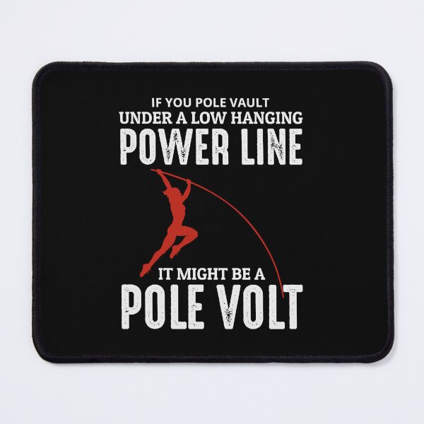 Item preview, Pole Vault Vaulting Electrical Electrician Funny Joke designed and sold by TastefulTees.