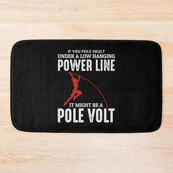 Item preview, Pole Vault Vaulting Electrical Electrician Funny Joke designed and sold by TastefulTees.