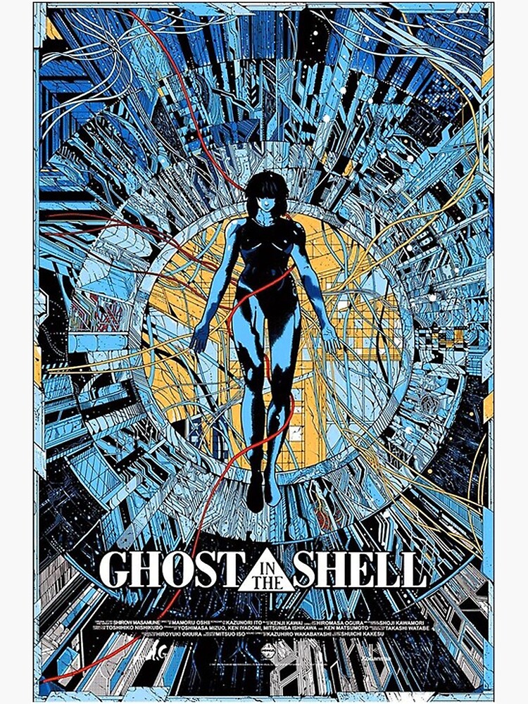 Discover Ghost in the Shell Premium Matte Vertical Poster