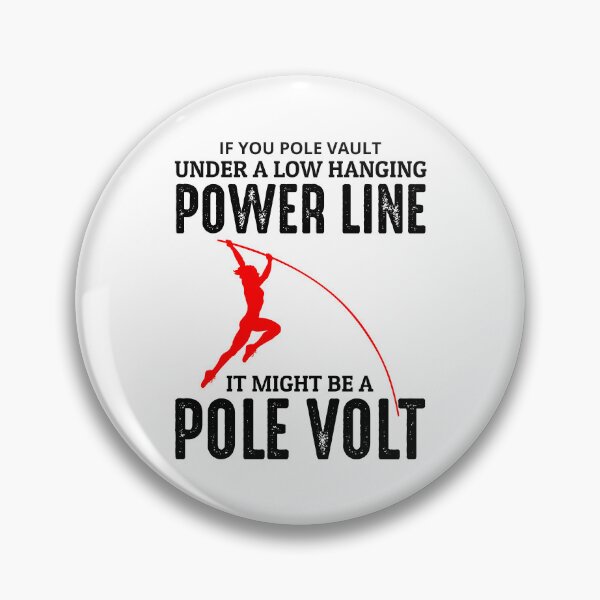 Item preview, Pole Vault Vaulting Electrical Electrician Funny Joke designed and sold by TastefulTees.