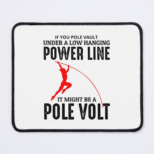 Item preview, Pole Vault Vaulting Electrical Electrician Funny Joke designed and sold by TastefulTees.