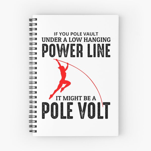 Item preview, Pole Vault Vaulting Electrical Electrician Funny Joke designed and sold by TastefulTees.