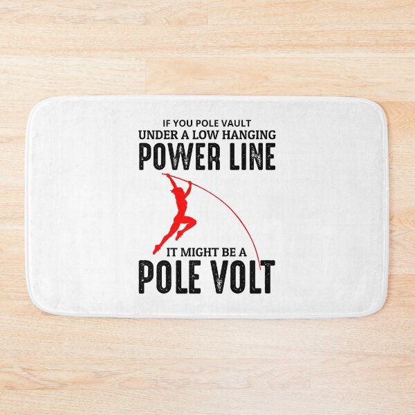 Item preview, Pole Vault Vaulting Electrical Electrician Funny Joke designed and sold by TastefulTees.