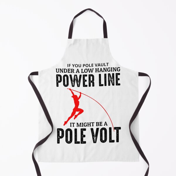 Item preview, Pole Vault Vaulting Electrical Electrician Funny Joke designed and sold by TastefulTees.