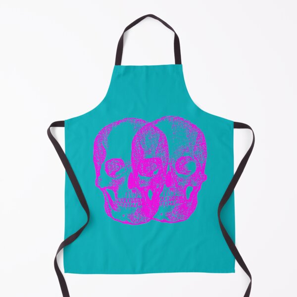 Item preview, Trippy Seeing Double Skulls - Music Festival - Trippy skull designed and sold by CattlettArt.