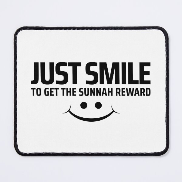 Item preview, smile its sunnah islamic art quotes 5 designed and sold by EfenDesign.