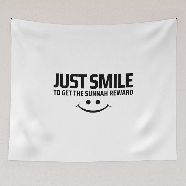Item preview, smile its sunnah islamic art quotes 5 designed and sold by EfenDesign.