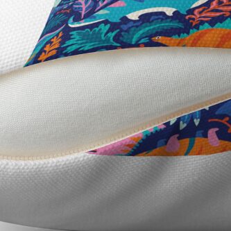 Alternate view of Dino team 1 Floor Pillow