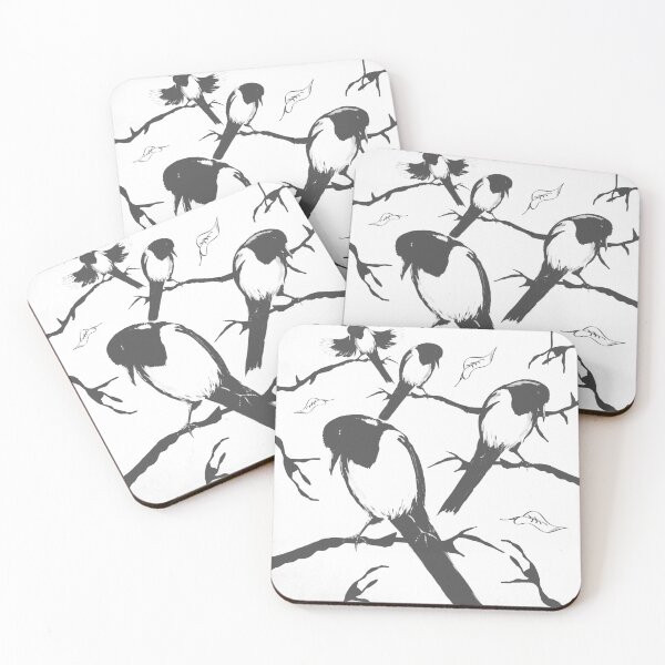 Item preview, Magpies in storm designed and sold by redraiph.