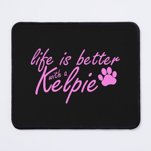 Item preview, Australian Kelpie Mom Life is Better Pink Car Window designed and sold by richter74.