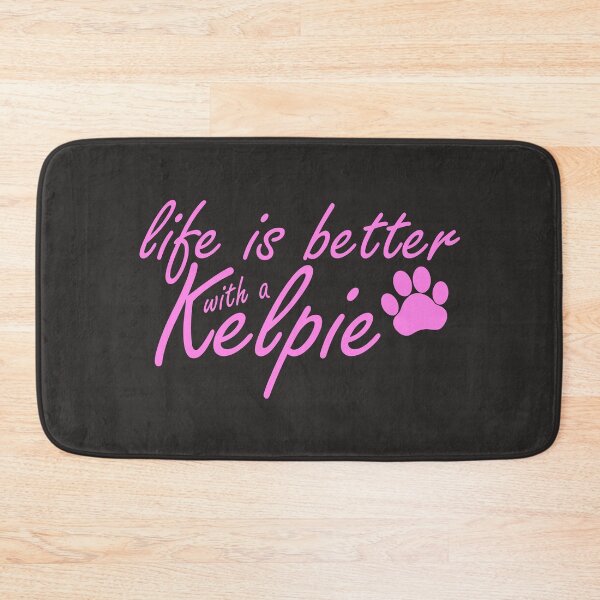 Item preview, Australian Kelpie Mom Life is Better Pink Car Window designed and sold by richter74.
