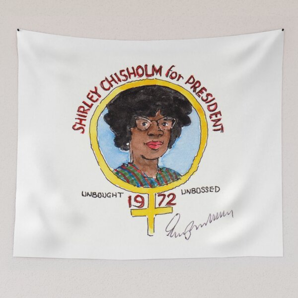 Item preview, ;Shirley Chisholm for President poster designed and sold by martabritt.