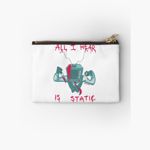 Item preview, All I hear is static blue and red  designed and sold by Bat13SJx.